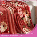 super warm piping edge flannel fleece blanket